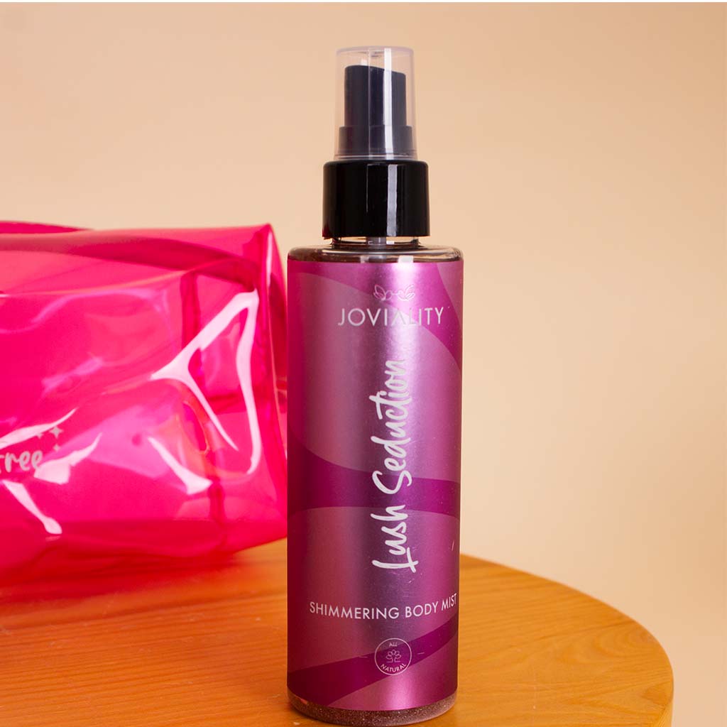 Joviality Strawberry Seduction Kit & Purple Roses Bouquet