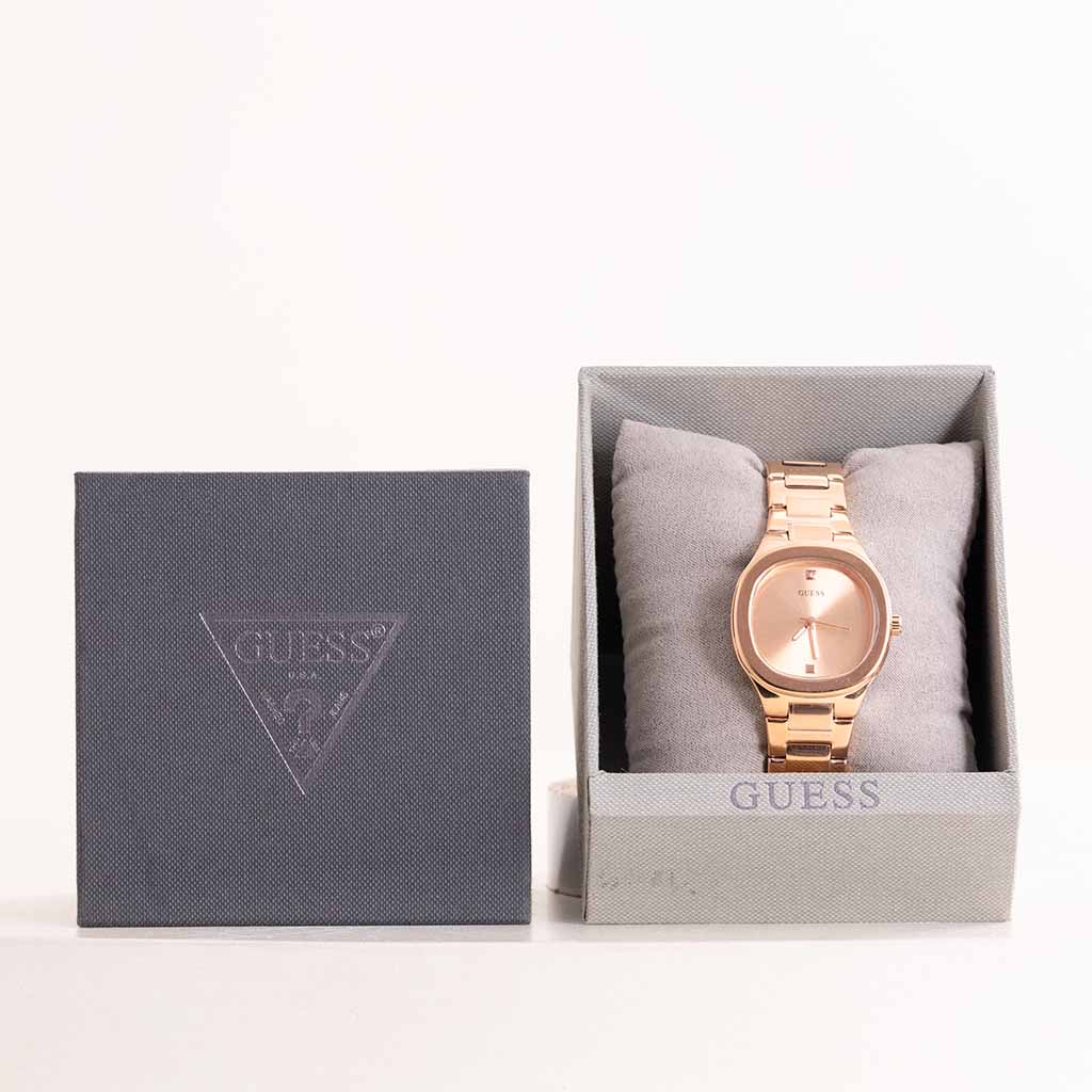 GUESS Ladies Gold Tone Analog Watch