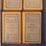 Passionelle Chocolate Small Gold Ingot Box