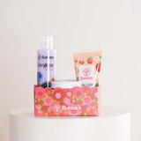 Bubblzz Berrylicious Body Care Gift Box & Red Roses Bouquet