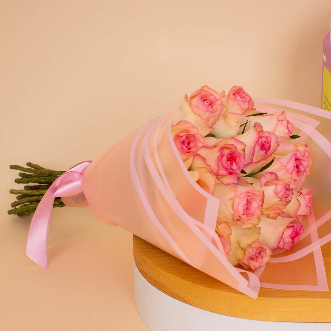 Bubblzz Kids Hair Kit & Pink Roses