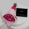 Markiz Bracelet & 20 Deep Purple Roses
