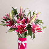 Velvet Lily Vase