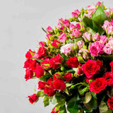 Flowrista | Pink & Red Baby Roses Bouquet