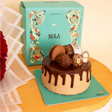 Nola Nutella Crunchy Cake & Red Roses