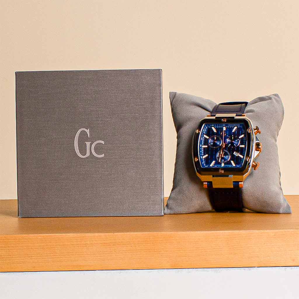 Gc Gents Spirit Tonneau Watch Y83001GM7
