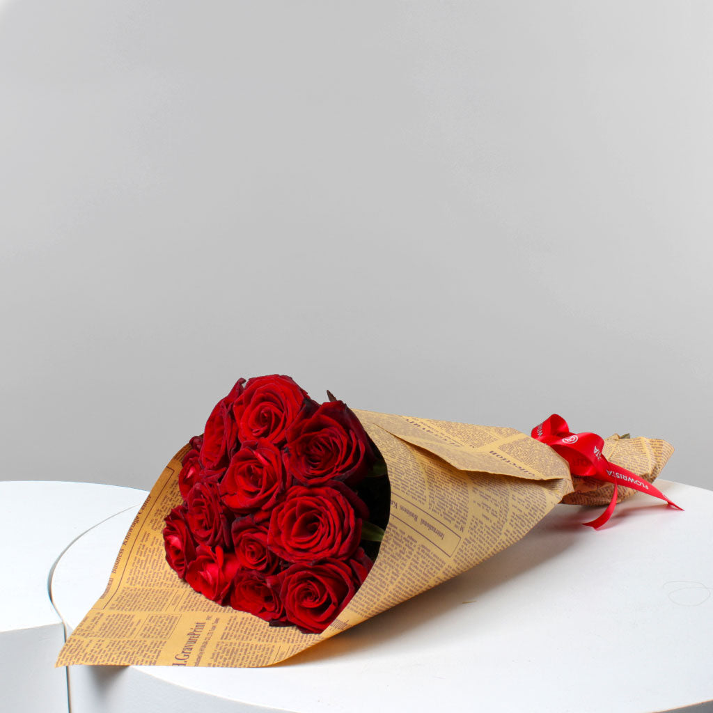 Vintage Red Roses