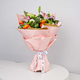 Vibrant Mixed Roses Hand Bouquet