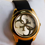 GUESS G-Twist Watch - Gold & Black Elegance