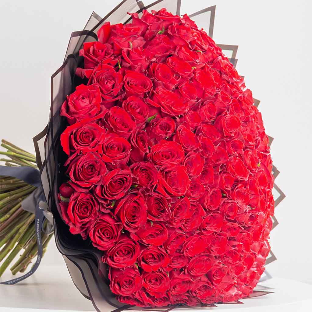 100 Red Roses