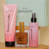 Joviality Strawberry Body Care Set with Flowrista Vase