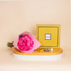 Passionelle Golden Chocolate Box & Pink Roses Bouquet