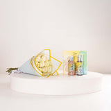 Soul & More Coco Set Of 2 | 15 White Rose Bouquet