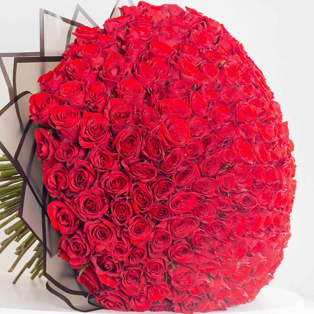 250 Red Roses Grand Bouquet