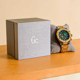 Guess Cableforce Green Analog Watch Y54003G7MF