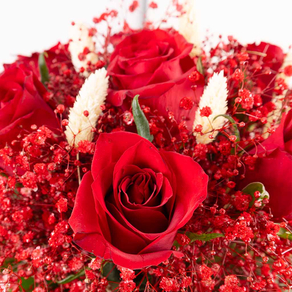 Scarlet Air Vase