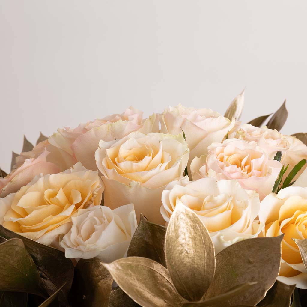 Golden Whisper Vase