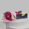 Ghazal Spa Moroccan Voucher & Deep Purple Roses Bouquet