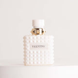 Valentino Born In Roma Donna Rendez-Vous Ivory EDP 100ml & 15 Pink Roses Hand Bouquet