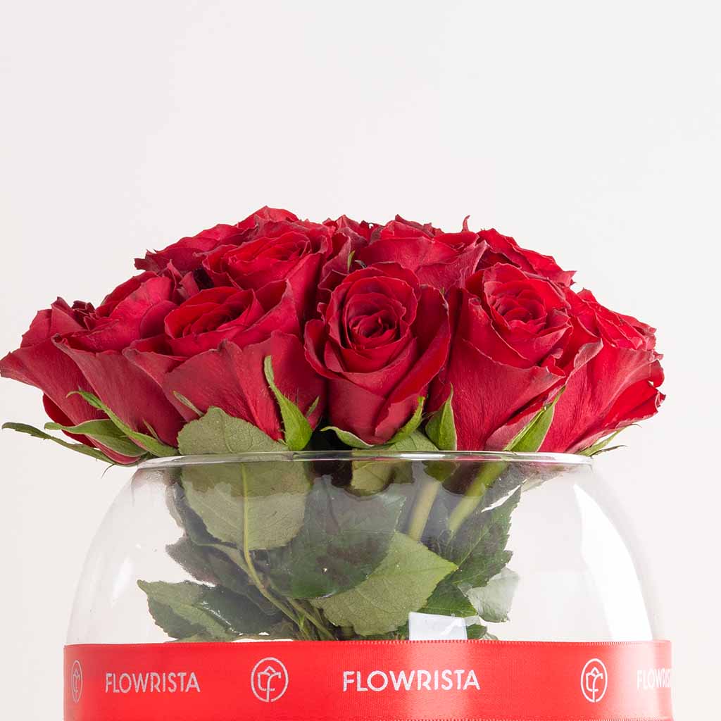 Patchi Chocolate Box 250g | 15 Red Rose Vase