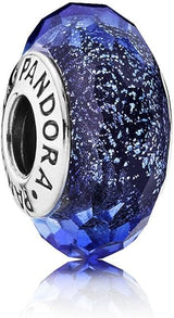 Pandora Sterling Silver and Murano Glass Charm