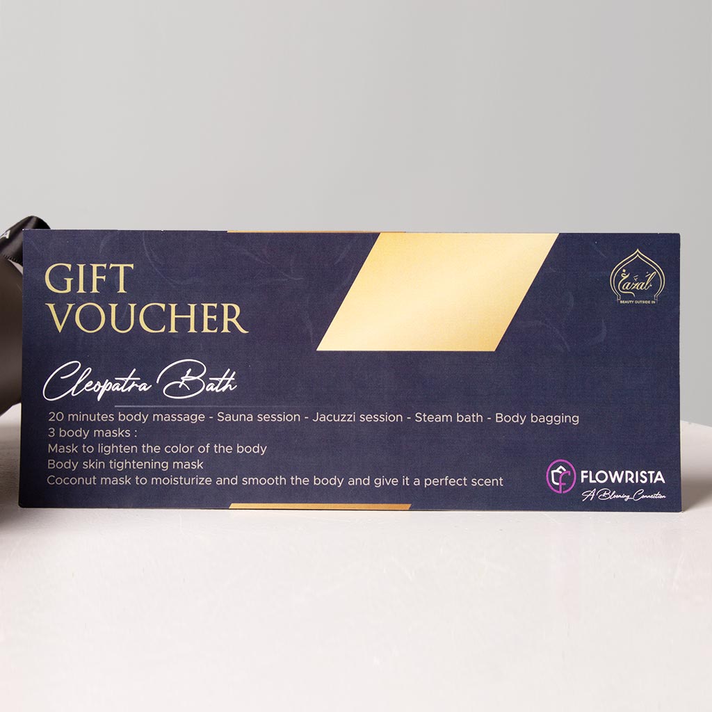 Luxurious Bouquet with Ghazal Spa Voucher