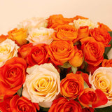 Flowrista | Bouquet of Simon & Orange Roses
