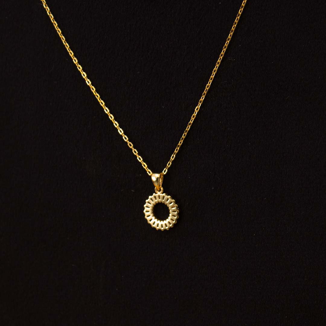 Markiz Gold-Plated Sunburst Necklace