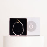 Pandora Moments Gold Plated Silver Heart Closure Snake Chain Bracelet