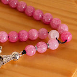 Delicate Pink Prayer Beads - A Gift for Gratitude & Serenity