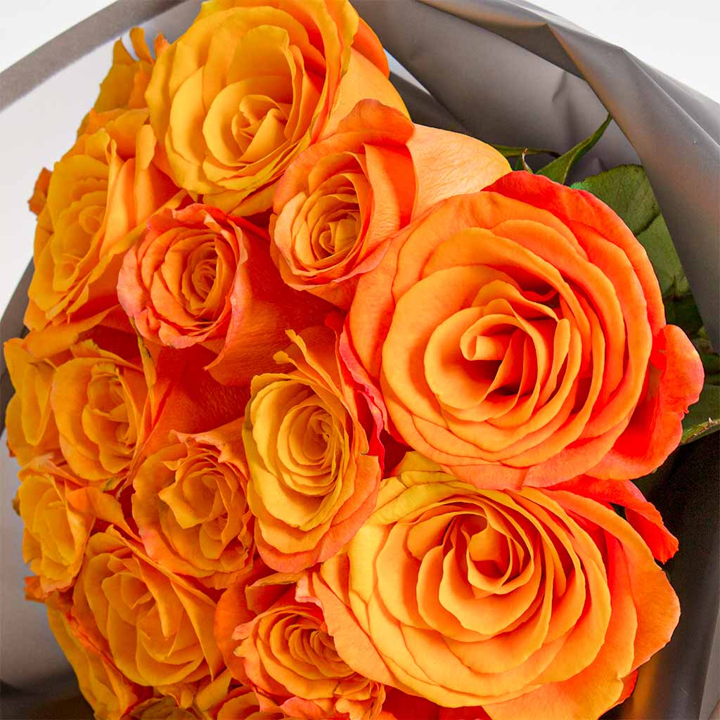 Bright Yellow Roses Hand Bouquet