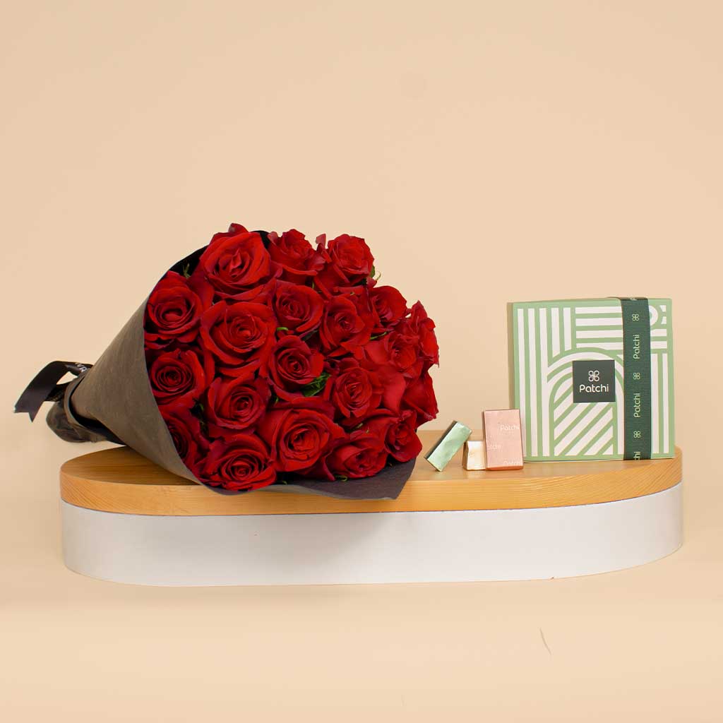 Patchi Chocolate |The Red 20 Valentine’s Bouquet