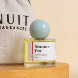 Nuit Fragrances Simmer Pot | 15 Red flower vase
