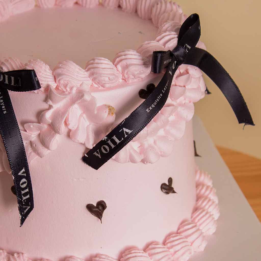 Voila Blush Cocoa Cake