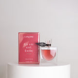 Lancôme La Vie Est Belle L’Elixir Eau de Parfum for Women 100ml & Red Roses Bouquet