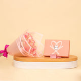 Passionelle Mini Mellow Chocolate And 15 Pink Roses