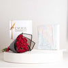 EMMA Lullaby Scarf & Red Roses
