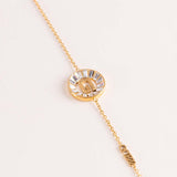 GUESS Women’s Gold-Tone Charm Chain Bracelet & Red Roses Bouquet