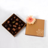 House of Cocoa Chocolate Box 16 pieces and Gerbera