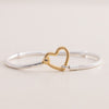 Pandora Moments Gold Plated Silver Heart Closure Snake Chain Bracelet