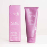 Camli Beauty Nayra Sandalwood Scented Dilka Nayra Dilka Body Scrub & Body Butter & Purple Roses Vase