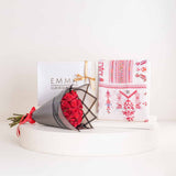 EMMA Persian Queen & Red Roses Bouquet