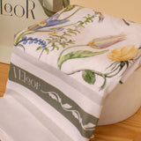 Flora Scarf with Hand Bouquet of 20 Pink Roses