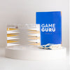 Game Guru White & Gold Acrylic Tawla Set