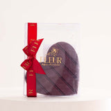 Fleur Heart Chocolate with Hand Bouquet of 20 Red Roses