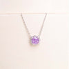Markiz Platinum-Plated Zircon Pendant
