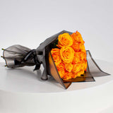 Bright Yellow Roses Hand Bouquet