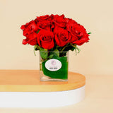 Amaz Bracelet Gladiator Band Cuff And Vase Red Roses