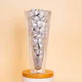 Passionelle Crystal Chocolate Vase (1kg) & Pink Roses Bouquet