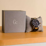 GC Sport Men Chronograph Watch with Silicone Strap Z14005G2MF